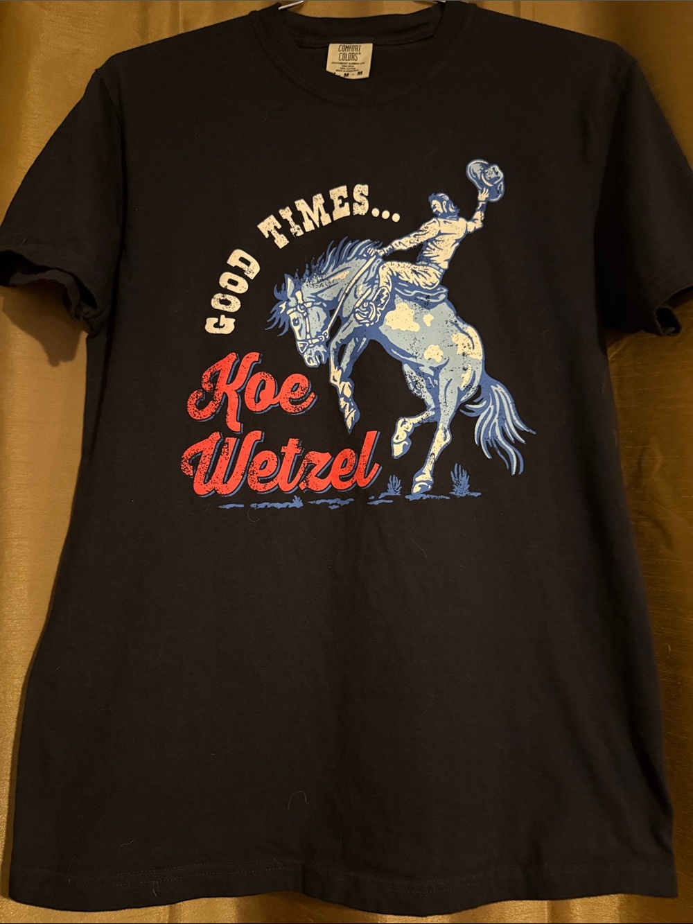 Koe Wetzel 'Good Times' Graphic Tee - Black size medium